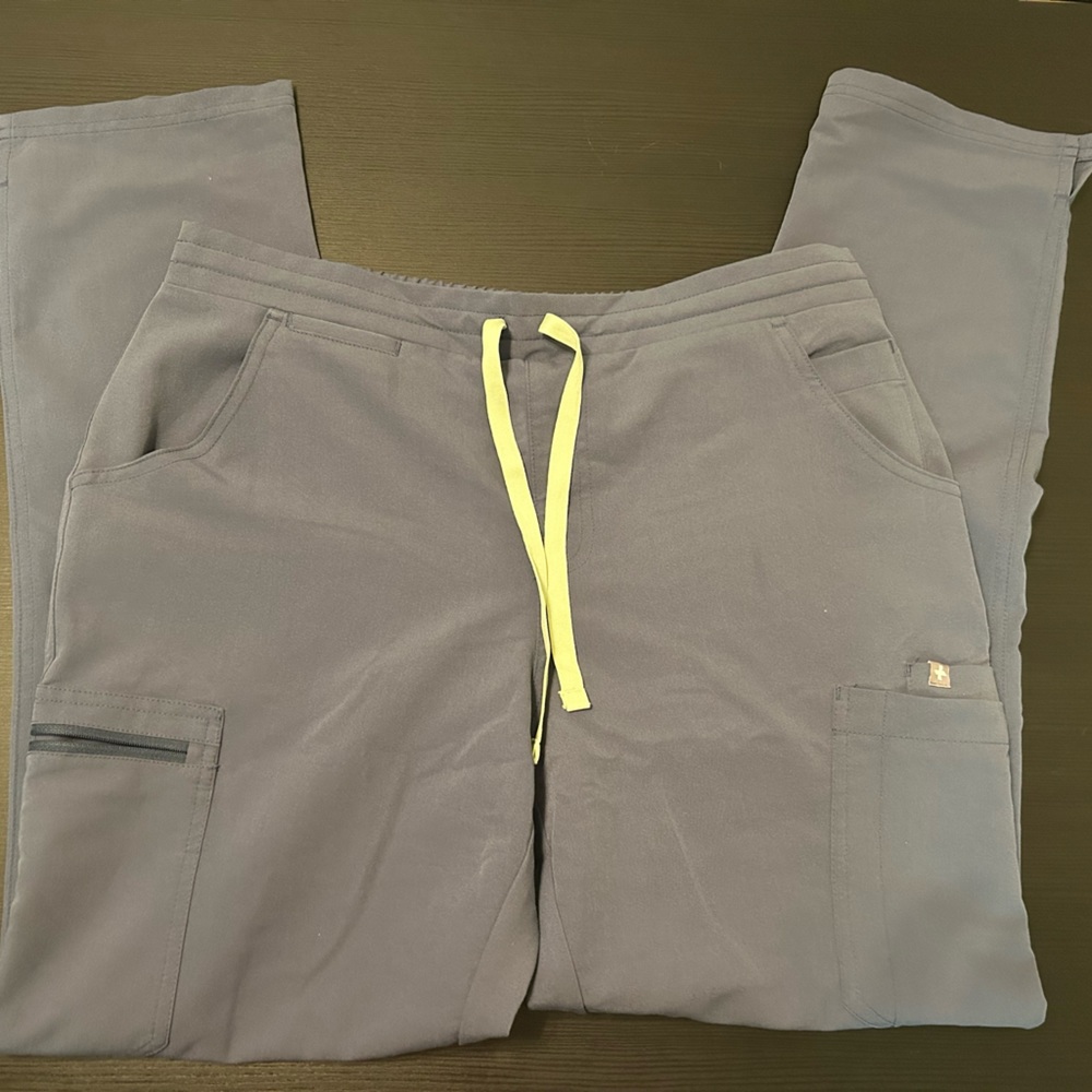 FIGS - Periwinkle - high wasted scrub pants - MEDIUM